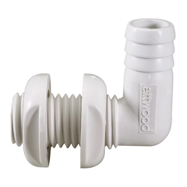 Attwood 3877-3 0.75 in. Thru-Hull Connector 3001.5495 - main